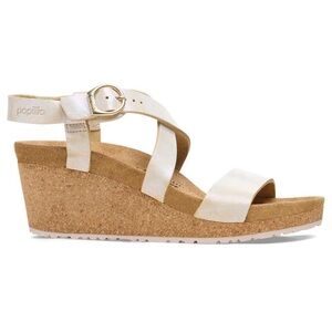 Birkenstock Papillio SIBYL 1026933 Metallic Silver | Leather